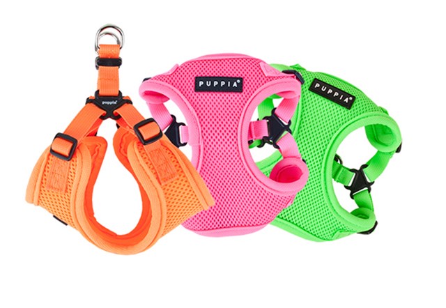 NEON SOFT - Grön Step-in Hundsele LARGE
