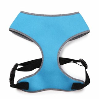 Reflective Neoprene Hundsele - Blue Bird - Large