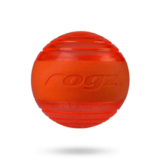 Rogz Squeekz Orange Flytande Boll Med Pip