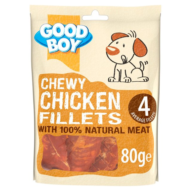 Chewy Chicken Fillets 80g - Mat / Godis