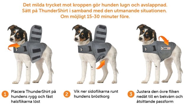Thundershirt - Stressdämpande hundtröja