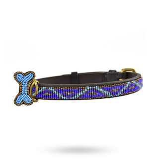Skinny Halsband Kabaka Blue