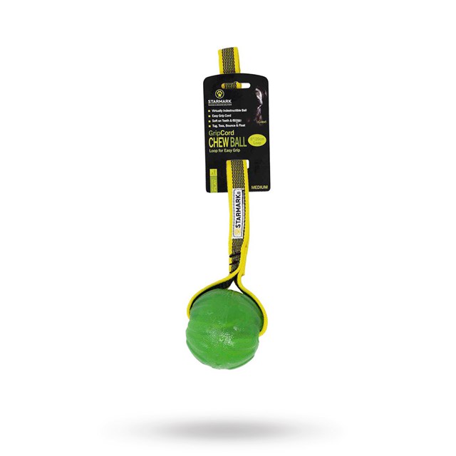 Starmark Gripcord Chew Ball Loop M