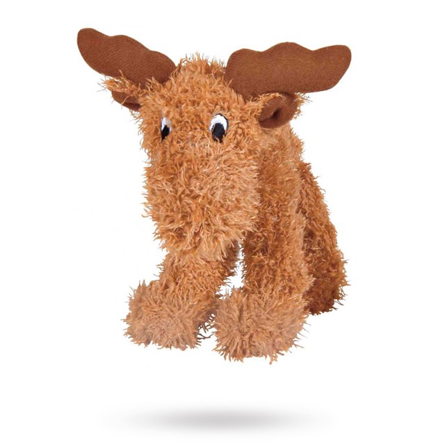 Älg 15 cm - Mjuk hundleksak med pip