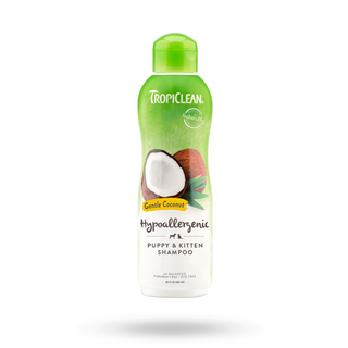 Tropiclean Hypoallergenic Coconut Puppy & Kitten Shampo 355 Ml