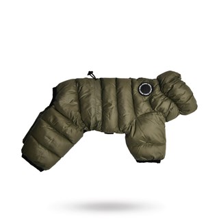 Ultra Light Jumpsuit B Khaki Vinteroverall