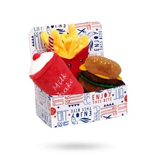 Hamburger Meal Deal Box Hundleksak