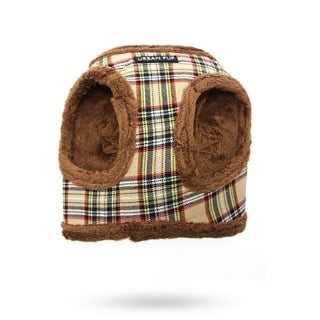 Luxury Fur Lined Brown Tartan - Hundsele