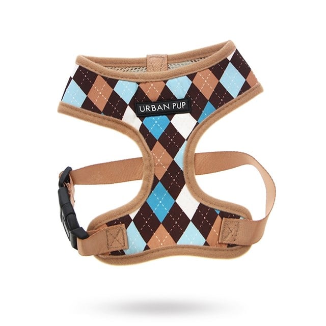 Brown & Blue Argyle - Hundsele