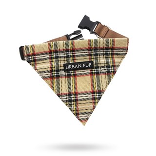 Brown Tartan Bandana