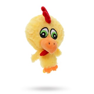 Atomic Chicken Plush & Squeaky Hundleksak