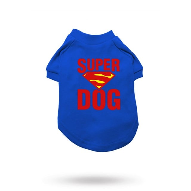 Super Dog T-shirt Blå