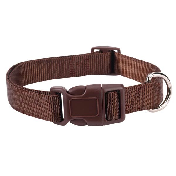 Nylon Halsband Brun