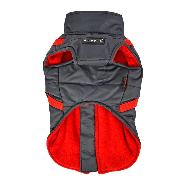 Mountaineer II Grey - Fodrat Hundtäcke med Integrerad Sele