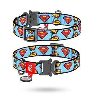 Waudog Superman - Hundhalsband