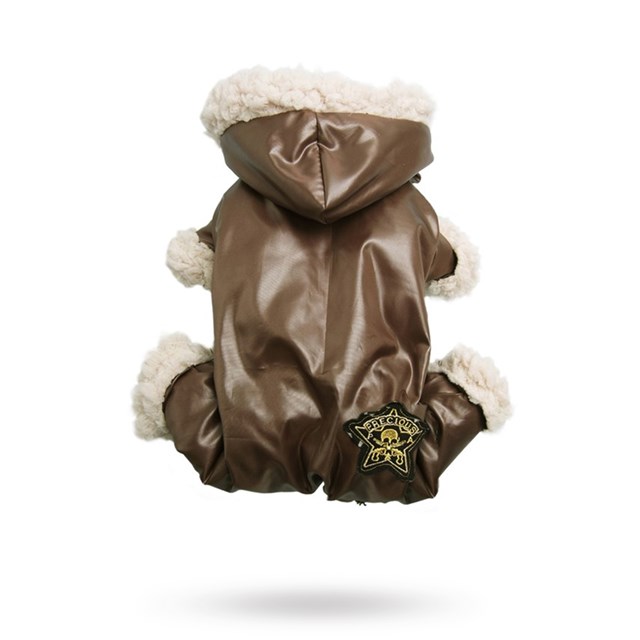 Winter Guardian Padded Overall - Brown - 3XL