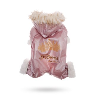 Winter Pearl Padded Overall Princess - Rosa - Xs